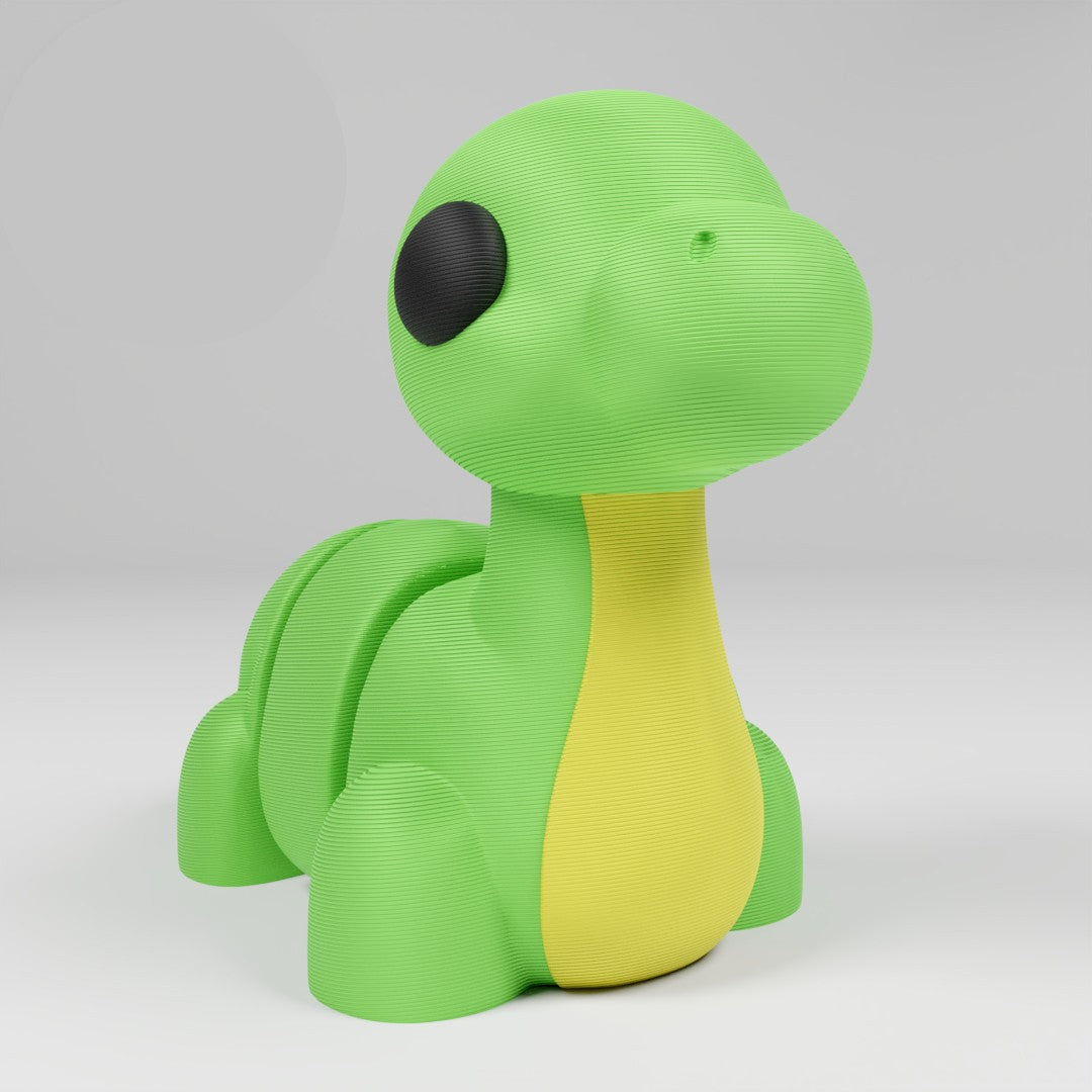 Cute Articulated 3D printed Diplodocus Figurine Ornament