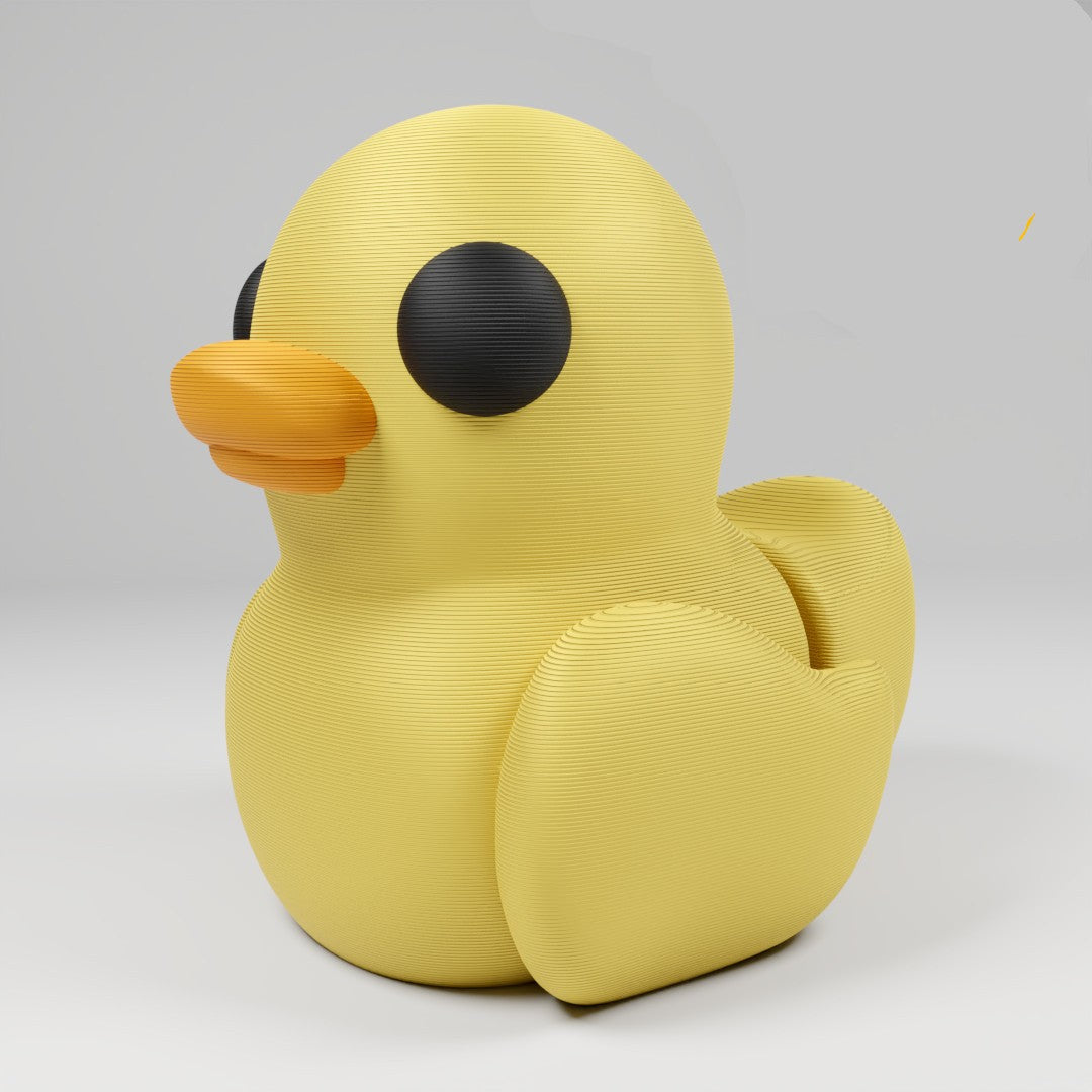 Cute Articulated 3D printed Duck Figurine Ornament