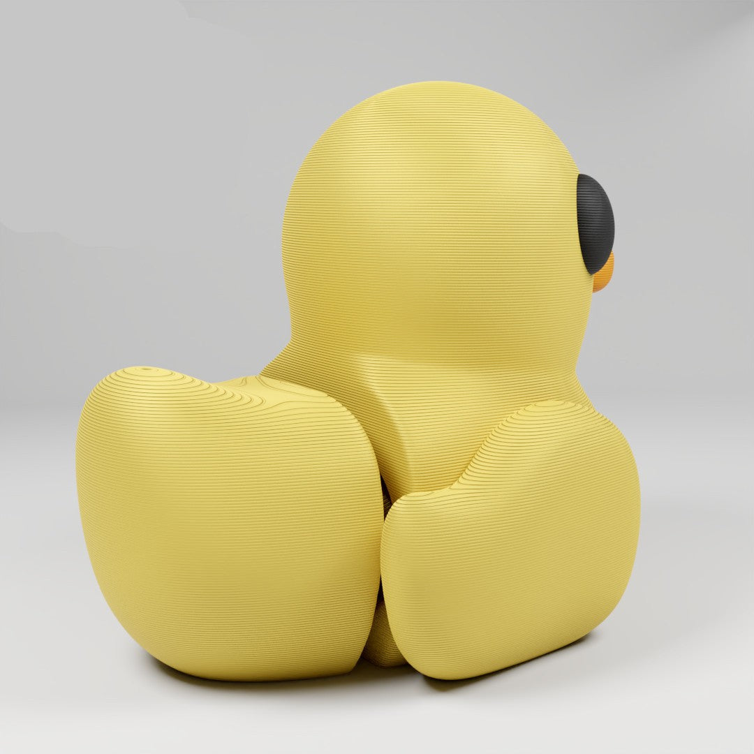 Cute Articulated 3D printed Duck Figurine Ornament
