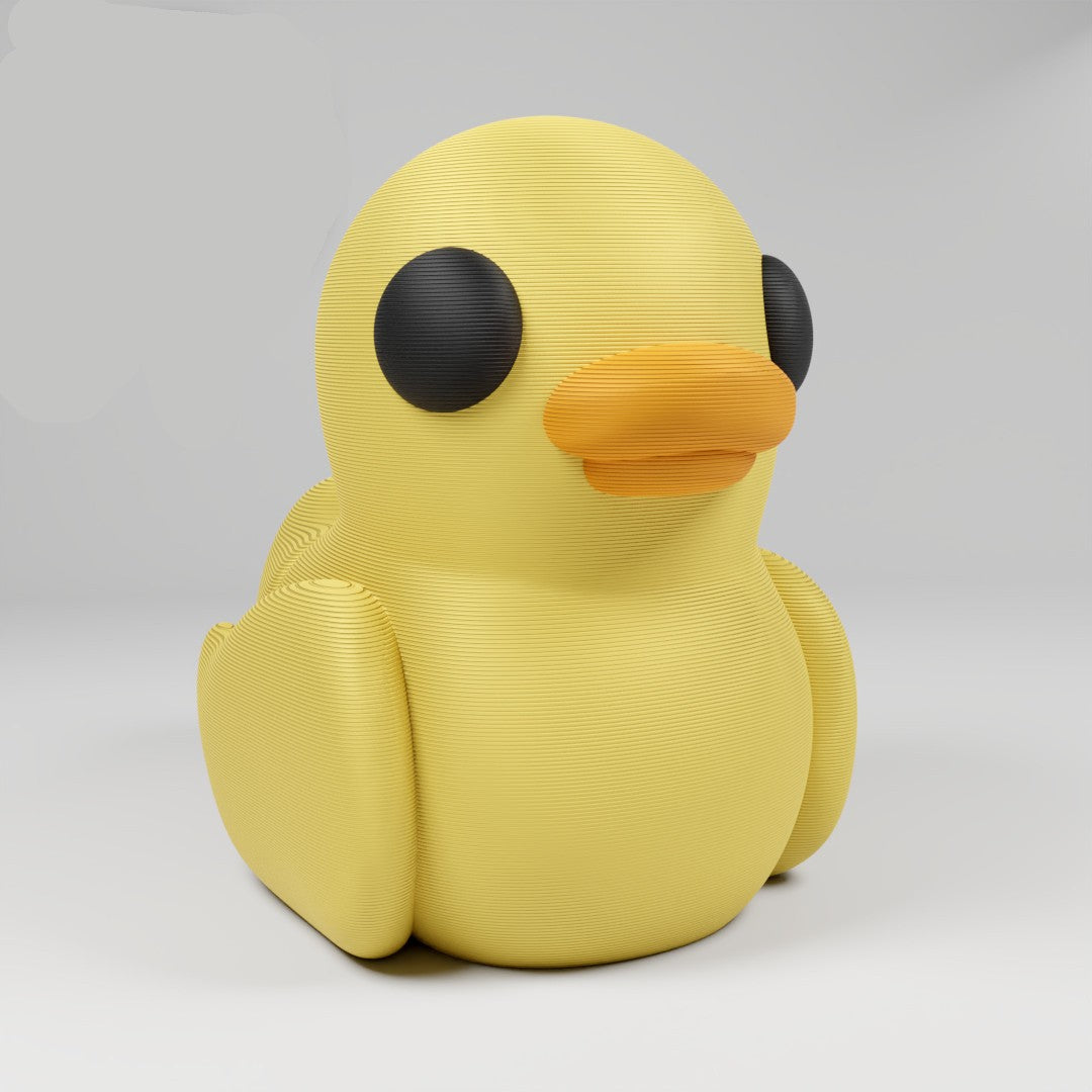 Cute Articulated 3D printed Duck Figurine Ornament