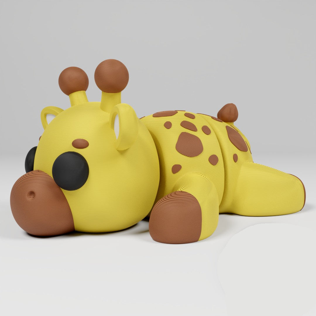 Cute Articulated 3D printed Giraffe Figurine Ornament
