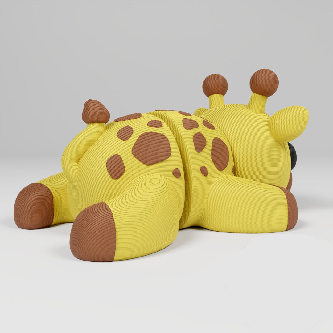 Cute Articulated 3D printed Giraffe Figurine Ornament