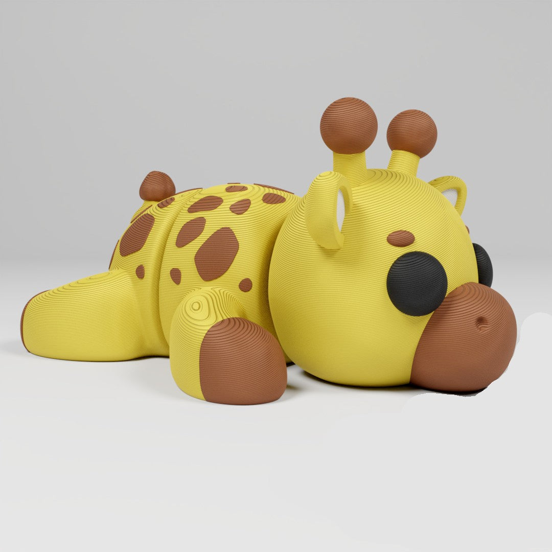Cute Articulated 3D printed Giraffe Figurine Ornament