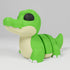 Cute Articulated 3D printed Crocodile Figurine Ornament