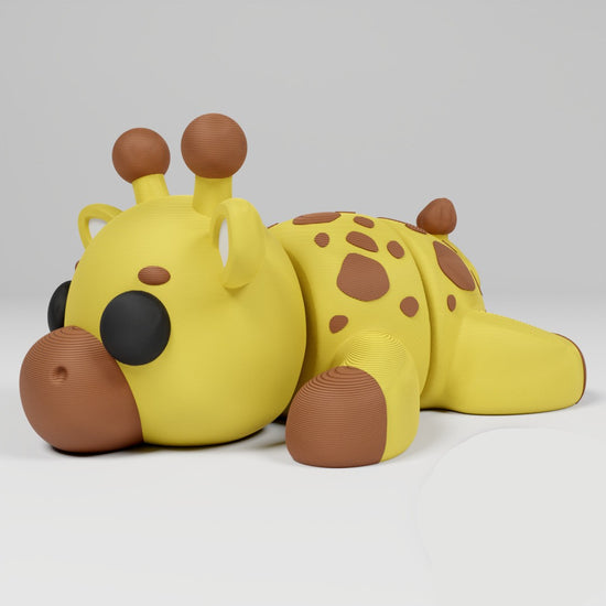 Cute Articulated 3D printed Giraffe Figurine Ornament