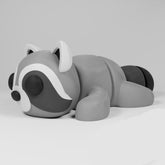 Cute Articulated 3D Printed Raccoon Figurine Desk Decor
