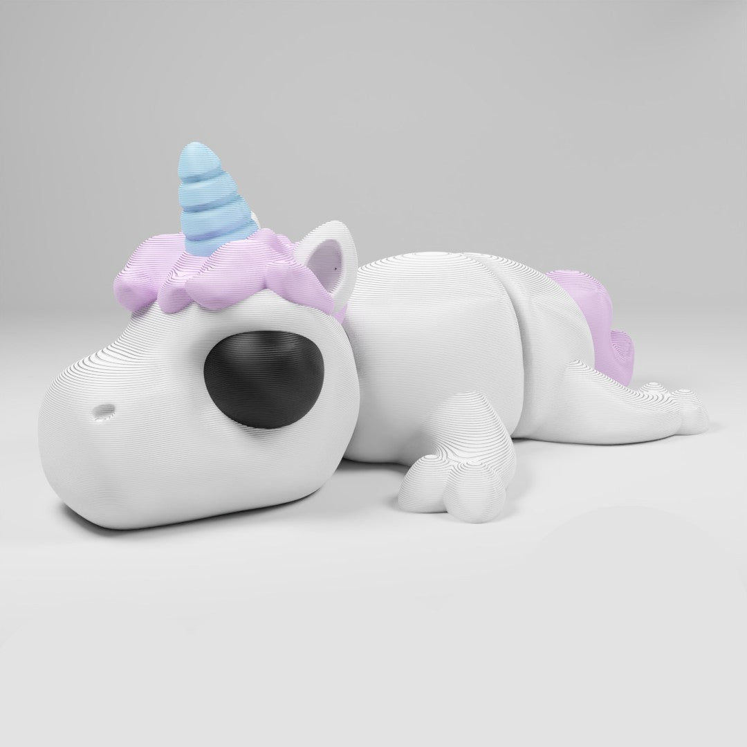 Cute Articulated 3D printed Unicorn Figurine Ornament
