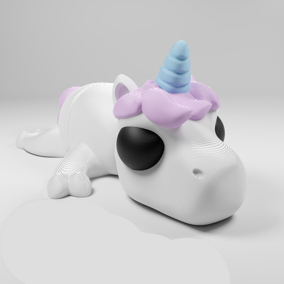 Cute Articulated 3D printed Unicorn Figurine Ornament